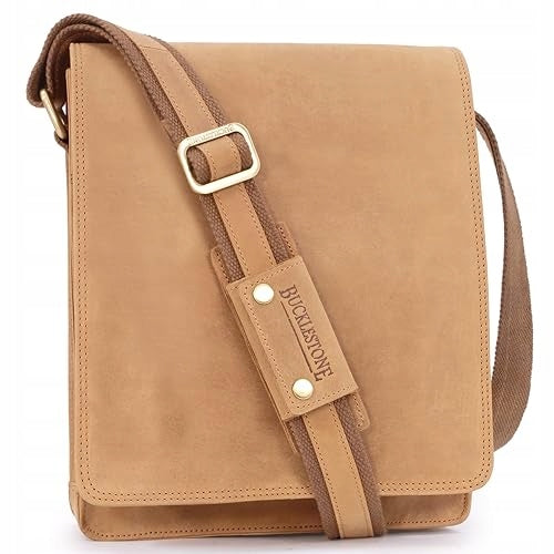 LEATHER SHOULDER BAG MEN'S WORK BAG NOTEBOOKS FOR HOME