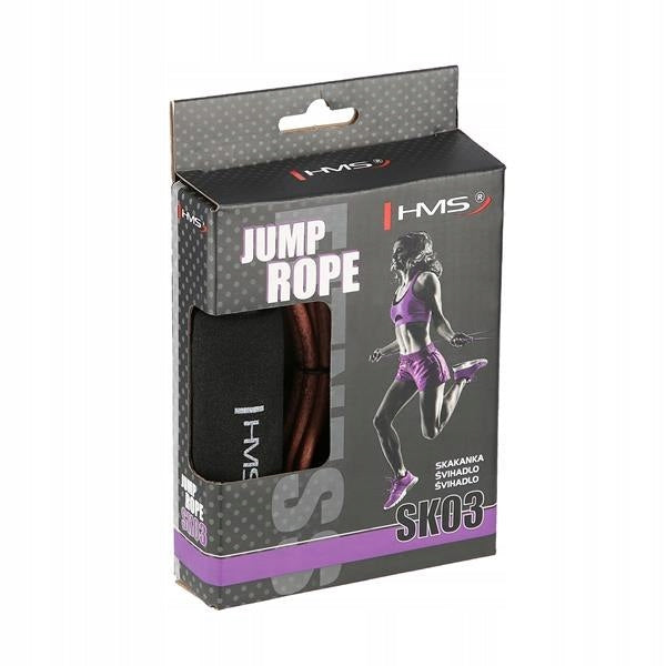 LEATHER SKIPPING ROPE CROSSFIT SK03 HMS Manufacturer code 17-36-003