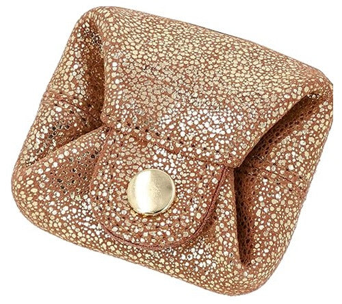 LEATHER WALLET GOLDEN COIN LINUS PURSE WOMEN'S GIFT FOR HOME