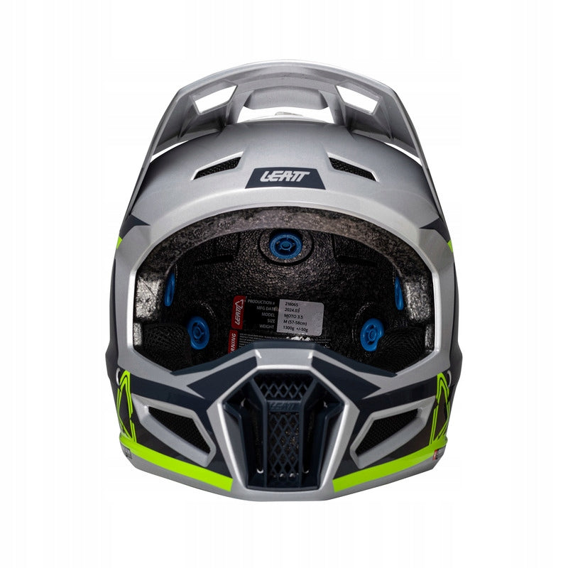 LEATT KIT MOTO 3.5 V25 STEEL OFFROAD MOTORCYCLE HELMET + ENDURO CROSS GOGGLES Manufacturer Leatt