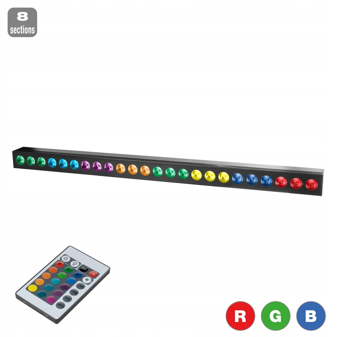 Lichteffekte Flash Butrym LED BAR 24x3W RGB LED 