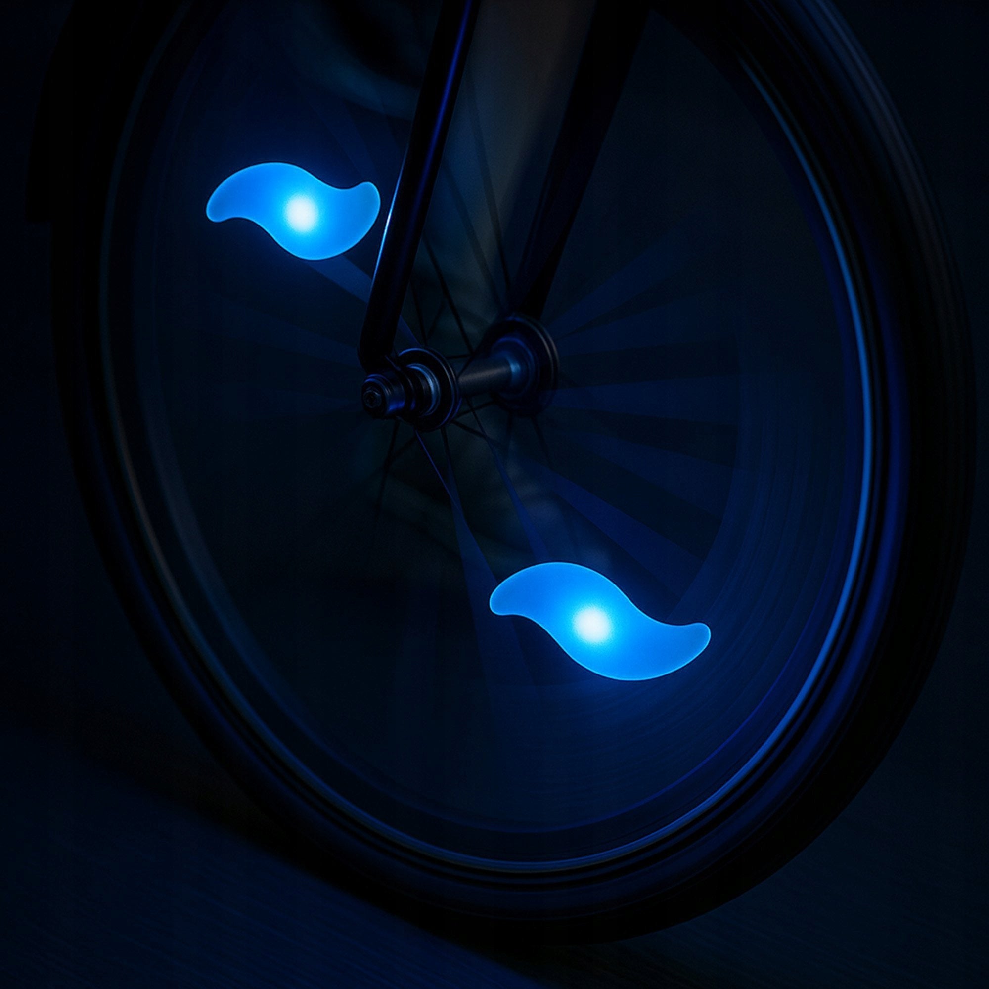 LED BICYCLE LIGHT FOR BICYCLE SPOKES WHEEL OVERLAY SHINING BIKE Brand Przydasie.pl
