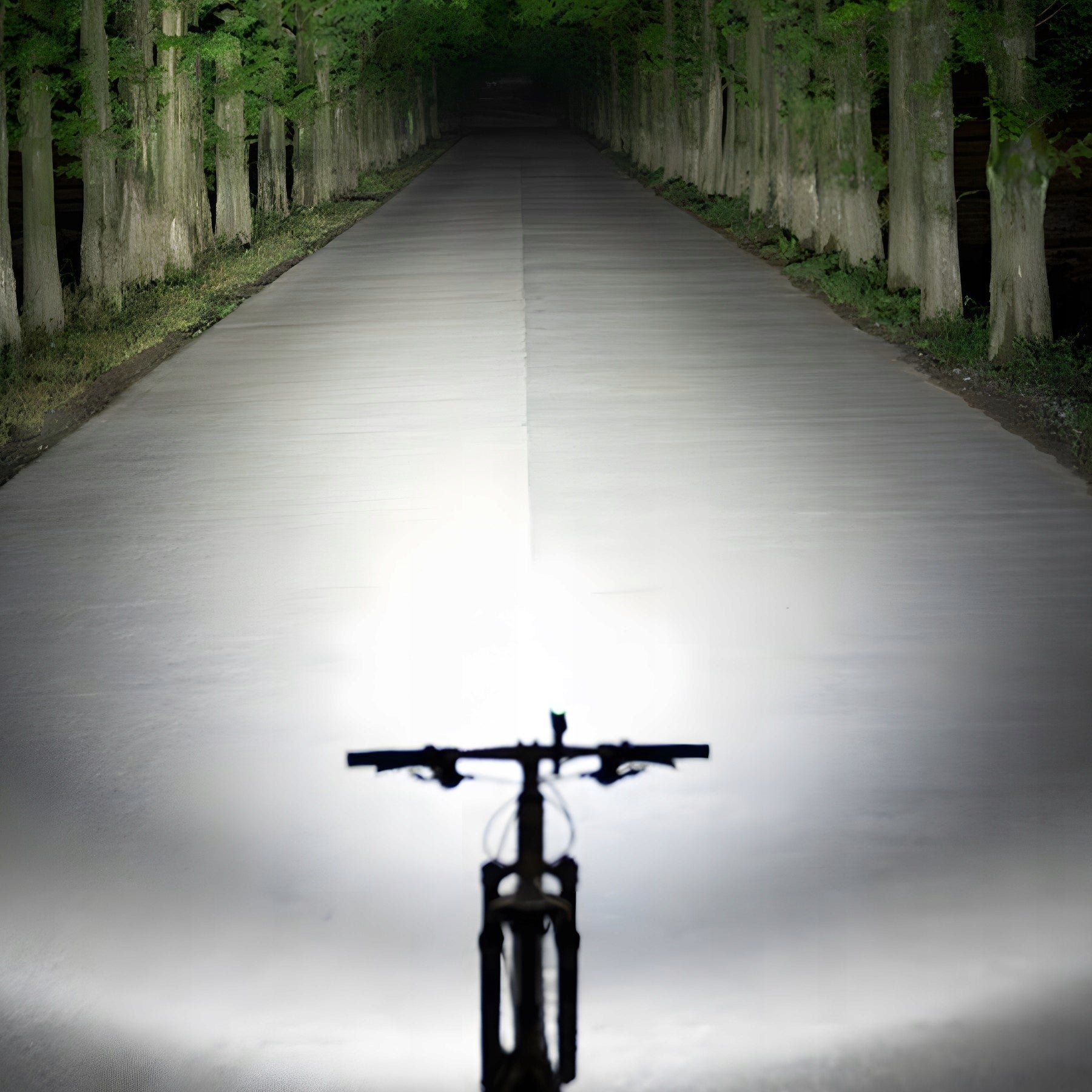 LED BICYCLE LIGHT FRONT + REAR TO USB POWERFUL LIGHTING 400LM 2000mAh Light beam 400 lm