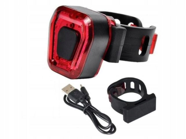 LED BICYCLE LIGHT REAR USB REAR red 14smd 5modes pulsating Manufacturer code XJ5053