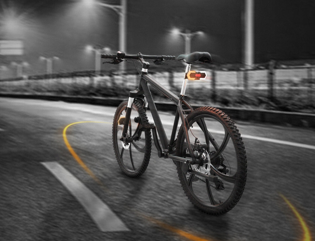 LED BICYCLE TURN SIGNALS FOR SCOOTER FOR BIKE 4 PIECES LED + REMOTE CONTROL Light source LED