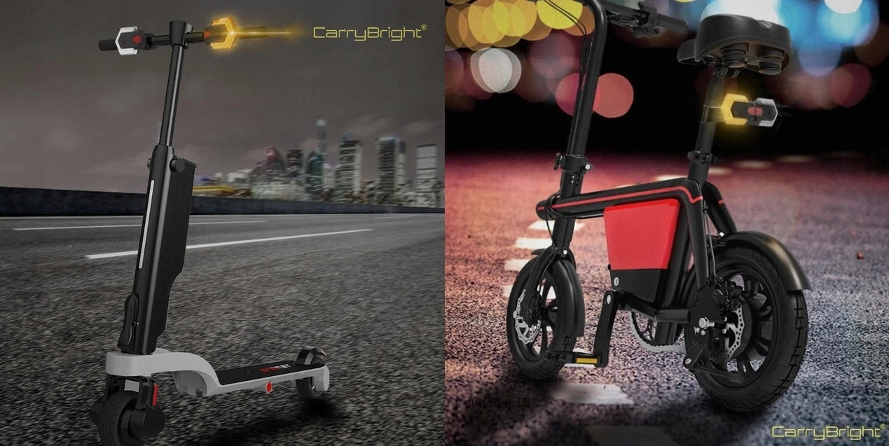 LED BICYCLE TURN SIGNALS FOR SCOOTER FOR BIKE 4 PIECES LED + REMOTE CONTROL Operating time 5 h
