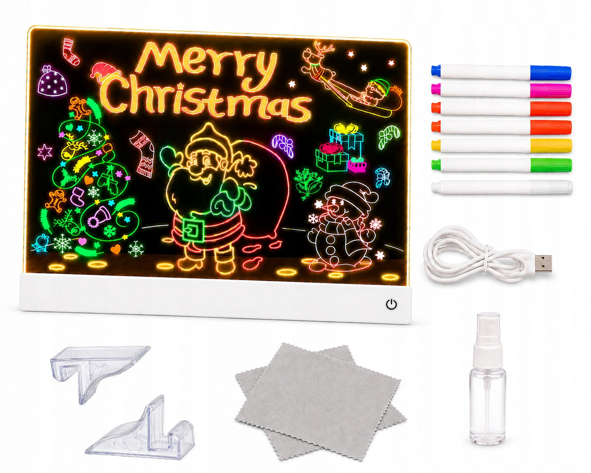 LED BOARD - BACKLIT (BATTERY VERSION) - PERFECT FOR TRAVEL