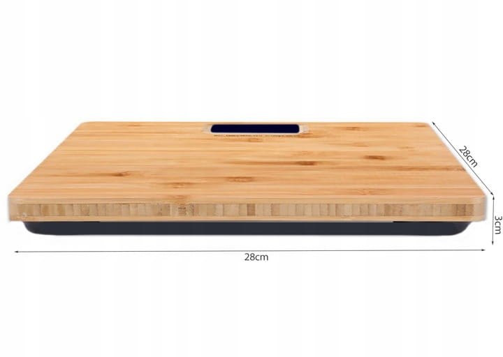 LED Bathroom Scale - Wooden Packaging status original