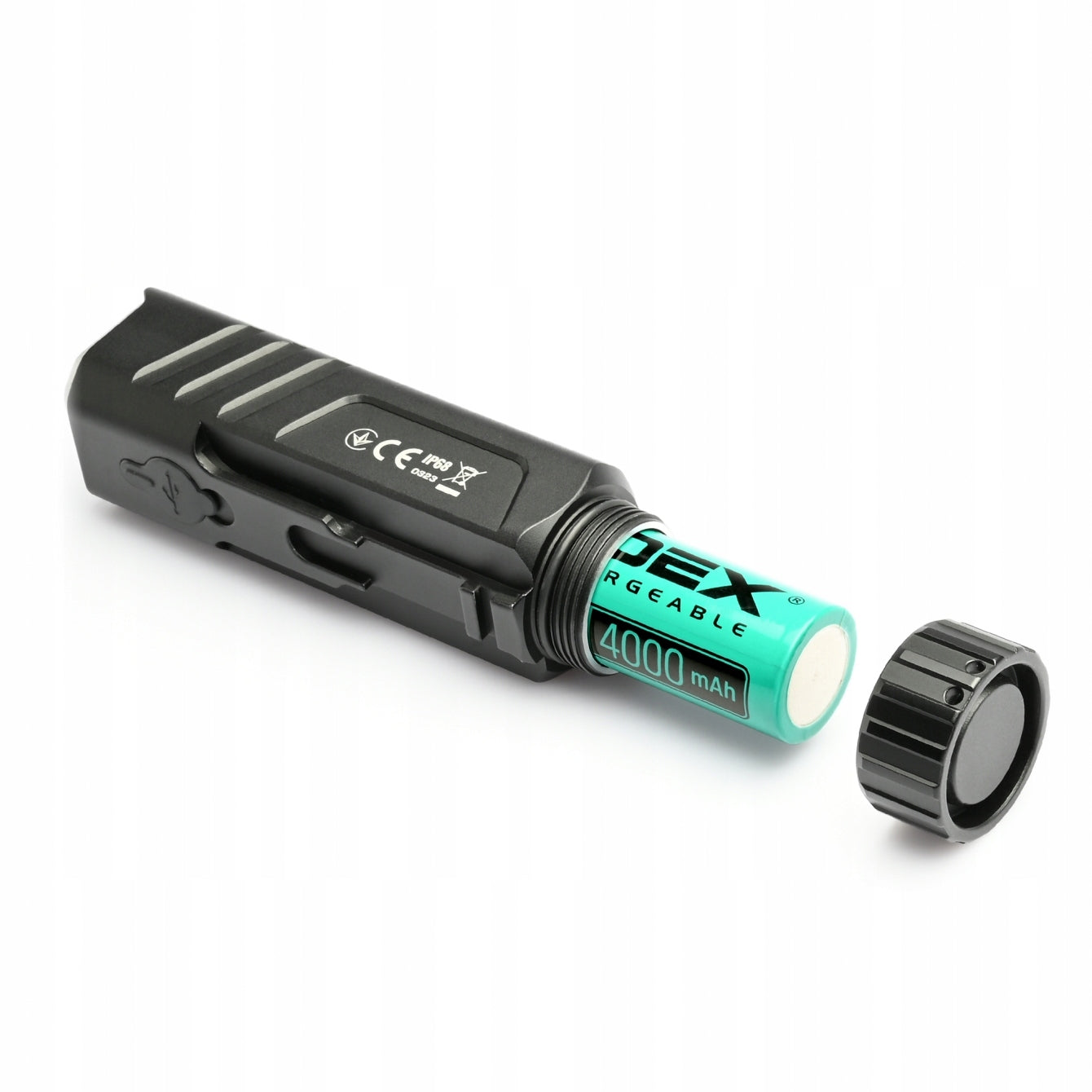 LED Bicycle Flashlight Waterproof Strong USBC with Handle Videx 2000lm Brand Videx