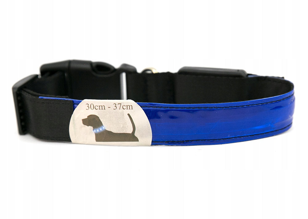 LED COLLAR FOR CAT DOG BLUE42-48CM NAVY BLUE Manufacturer code SC