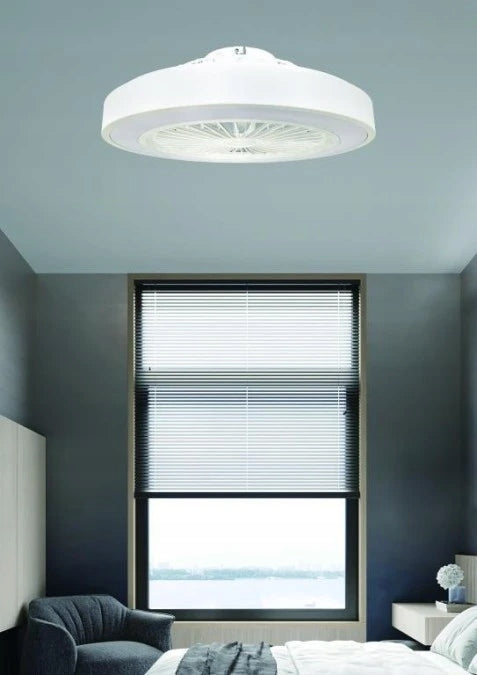 LED Ceiling Fan 50cm Pilot Quiet Brand Lumax