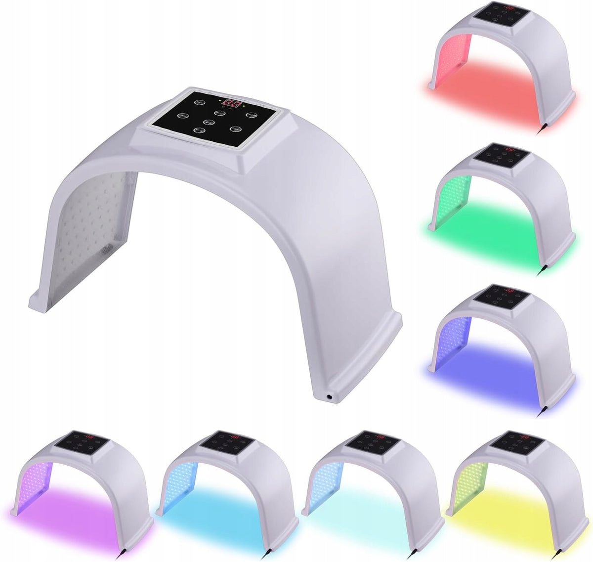 LED Cosmetic Lamp PDT JMFBeauty 7 Colors 276 LED Face Phototherapy