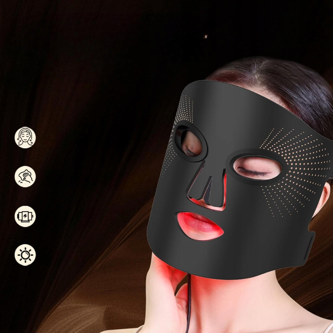 LED FACE MASK 3 COLORS LIGHT THERAPY SKIN CARE REJUVENATION Manufacturer code 0000992912725
