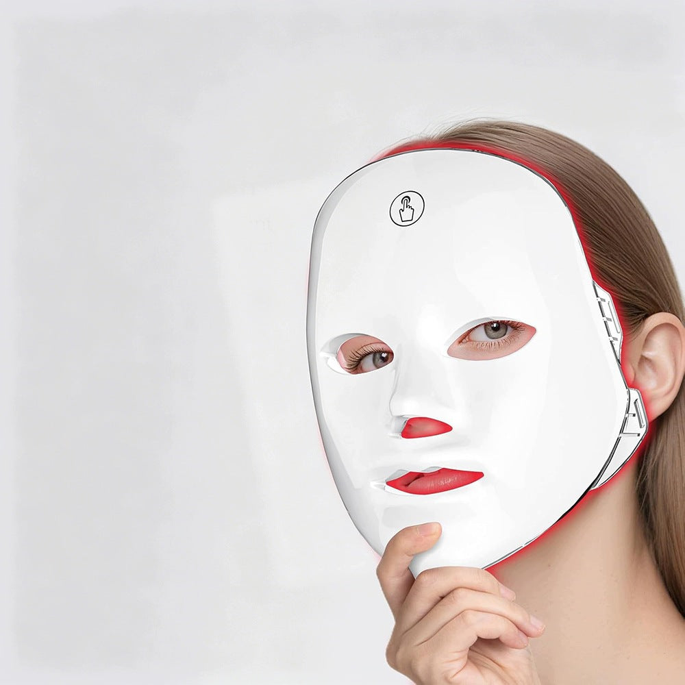 LED FACE MASK 7in1 PHOTONIC THERAPY ANTI AGE LIGHT TREATMENT Brand no brand