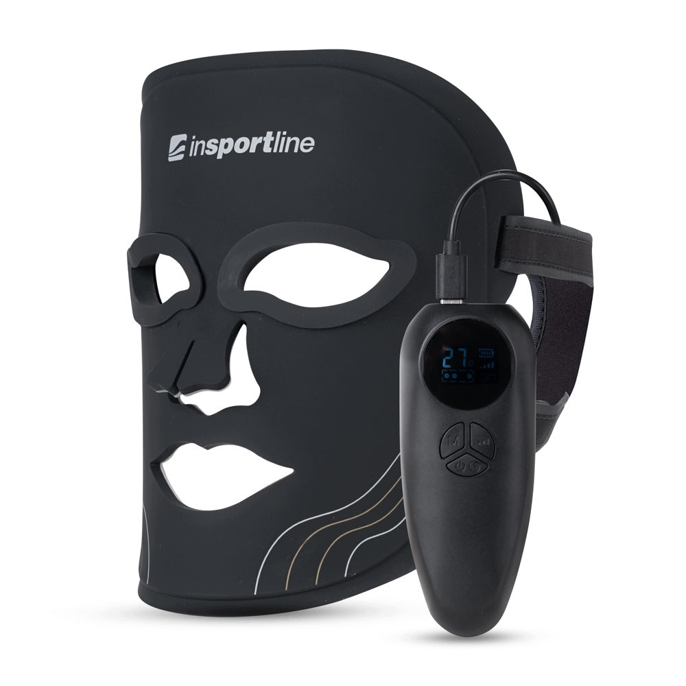 LED FACE MASK INFRARED NIR inSPORTline RADORA silicone 84 LEDS