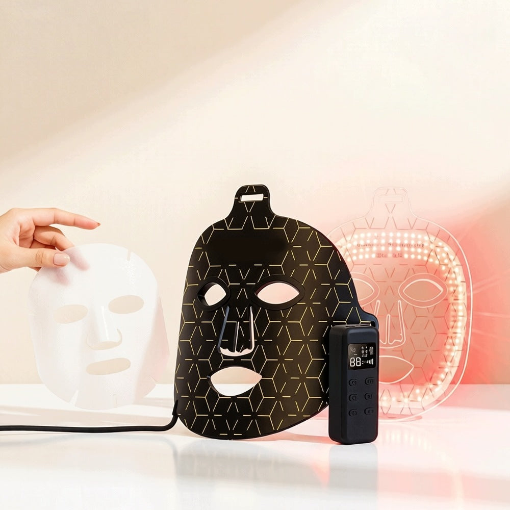 LED FACE MASK PHOTON THERAPY CLEANSING LIFTING Adjustable + REMOTE CONTROL EAN (GTIN) 6903919495155
