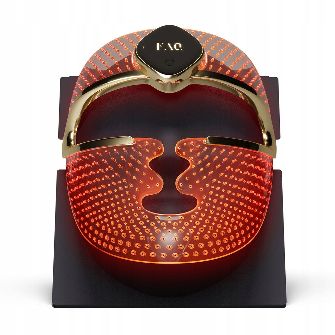 LED FACE MASK PHOTON THERAPY FOREO silicone 7 NIR lights Packaging status original