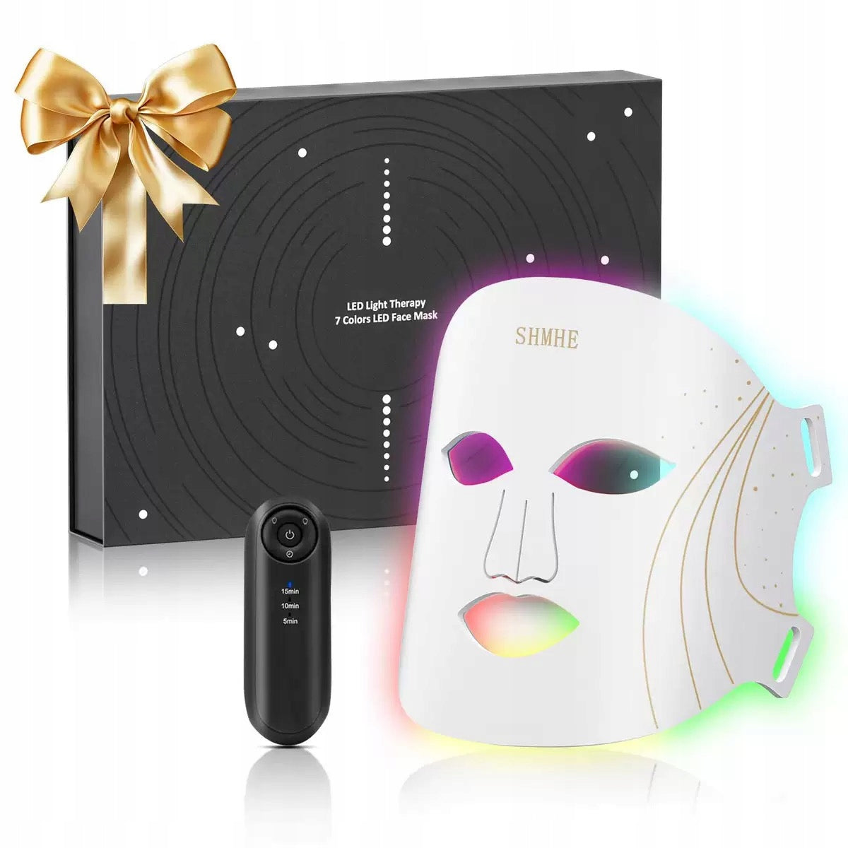 LED FACE MASK PHOTON THERAPY LIGHT 4 COLORS ANTI AGING