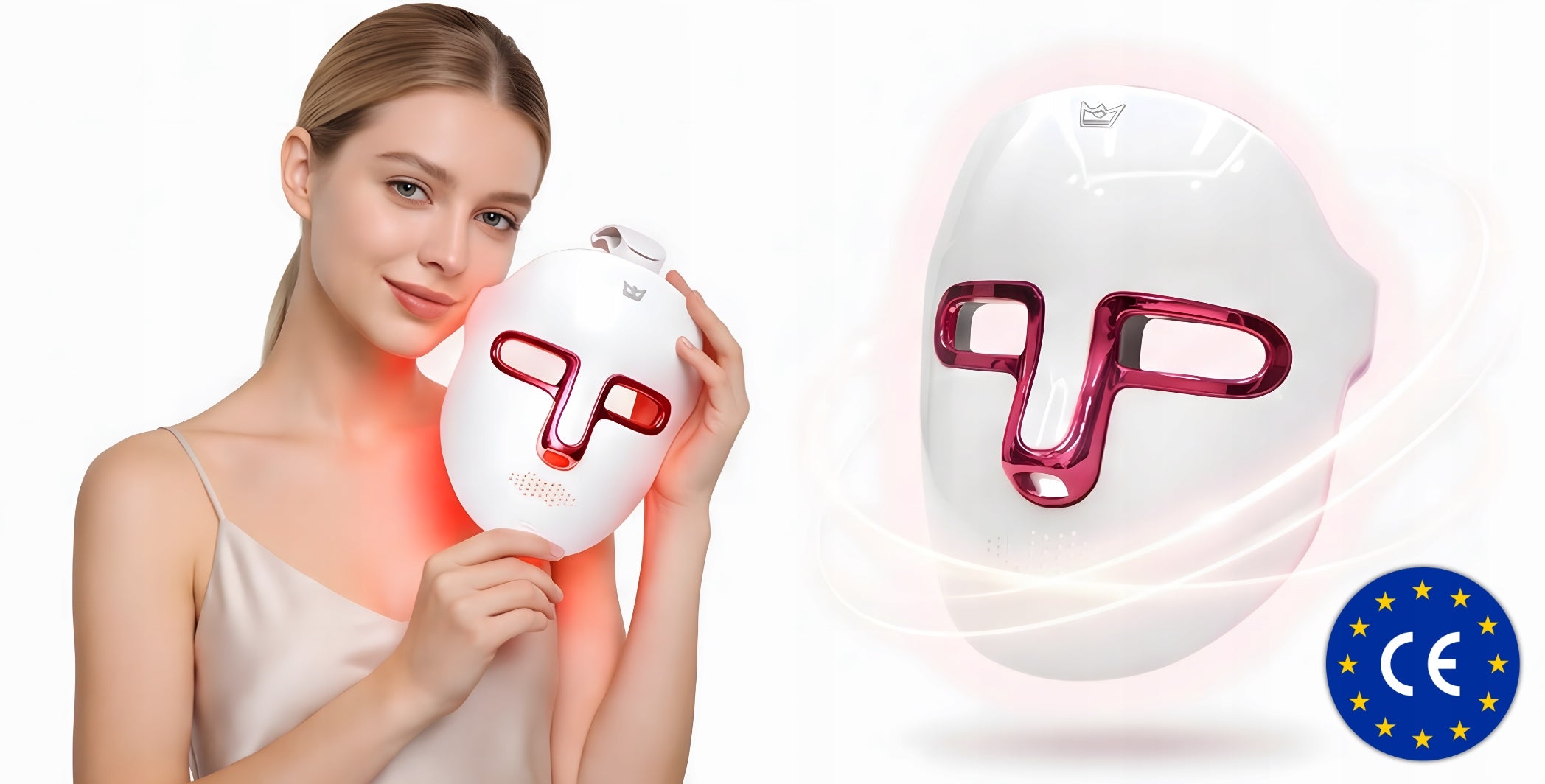 LED FACE MASK TO IMPROVE THE APPEARANCE OF SKIN FIRMNESS AND ELASTICITY Packaging status original