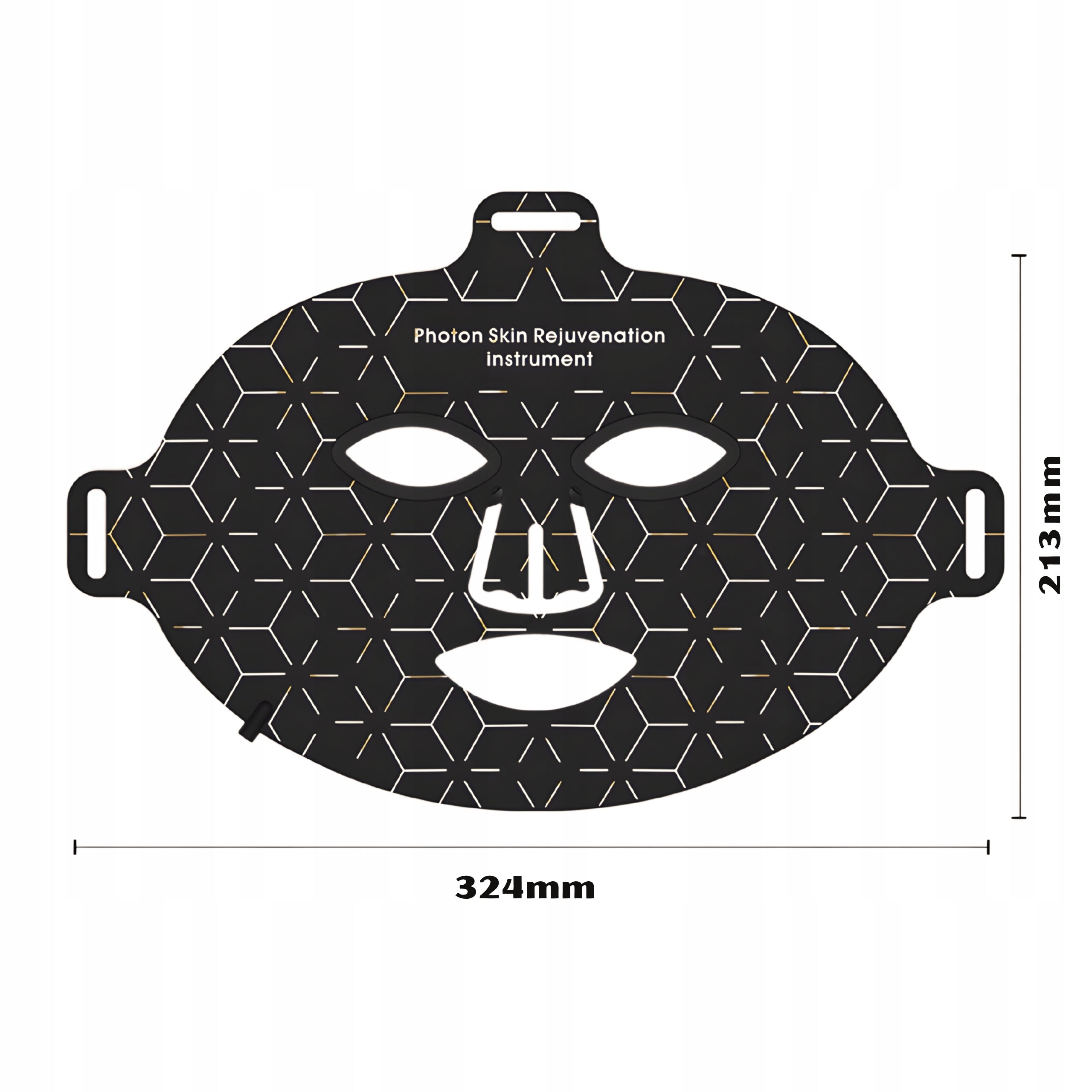 LED FACE MASK WITH COLLAR TO ELIMINATE DISCOLORATION AND ACNE Manufacturer code Maska led z kołnierzem na dekold