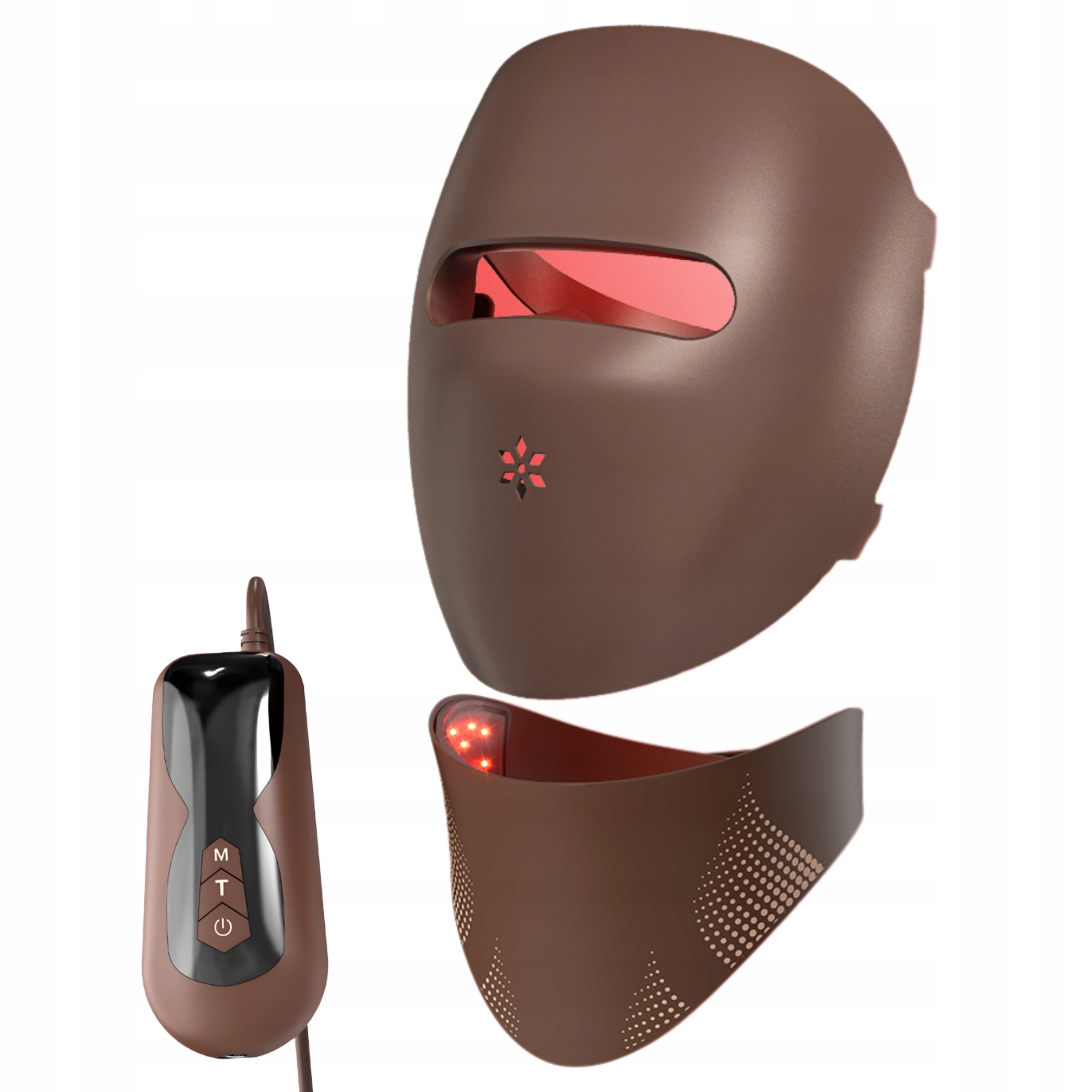 LED FACE MASK WITH FLANGE TO ELIMINATE ACNE DISCOLORATION 9D Packaging status original