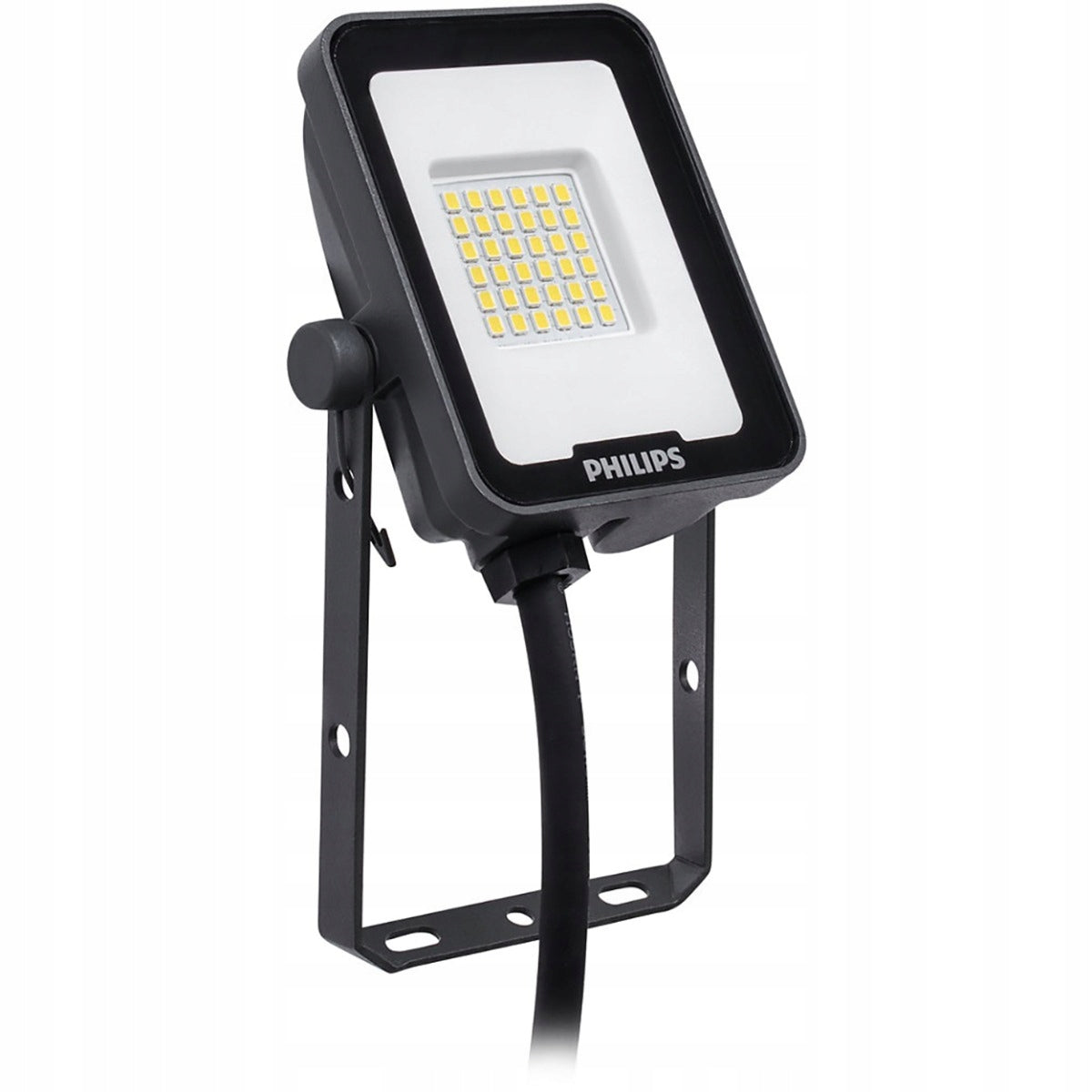 LED FLOODLIGHT 10W 4000K BLACK 1200lm PHILIPS
