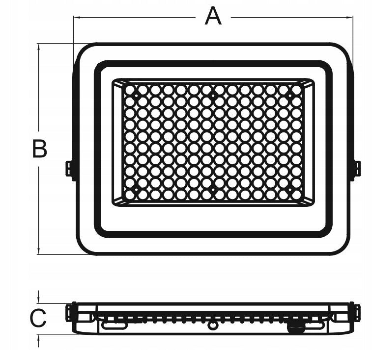 LED FLOODLIGHT 30W HEAT COLOR 2700LM WATERPROOF IP65 ECOLIGHT HALOGEN EAN (GTIN) 5905036201825