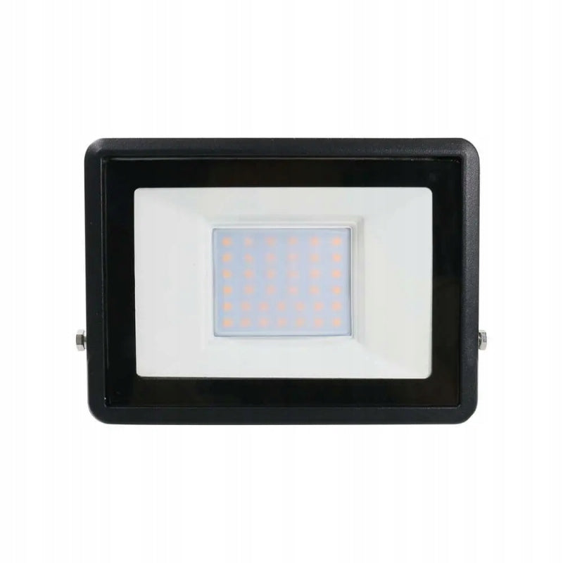 LED FLOODLIGHT SLIM HALOGEN COLD + MUFF 30W BLACK V-TAC SAMSUNG