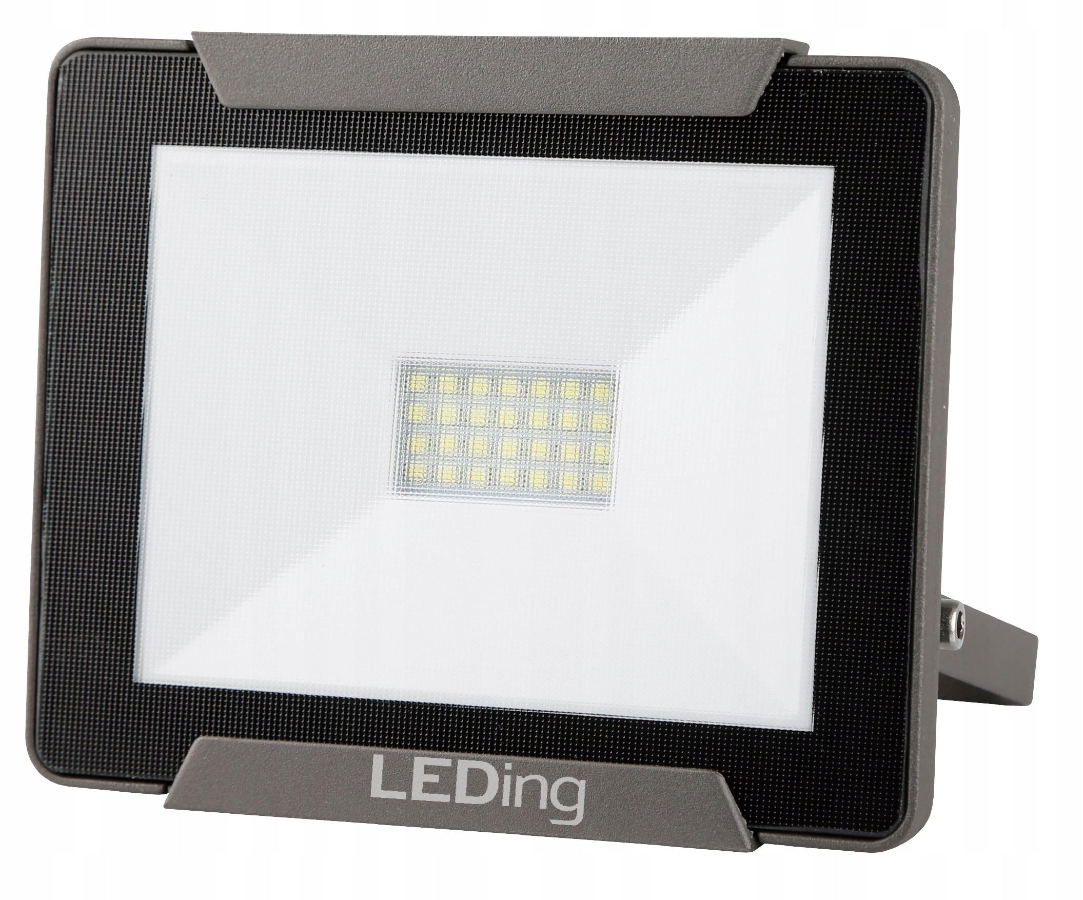 LED FLOODLIGHT SLIM HALOGEN LAMP 1600 lm 20W 4000K LEDING Packaging status original