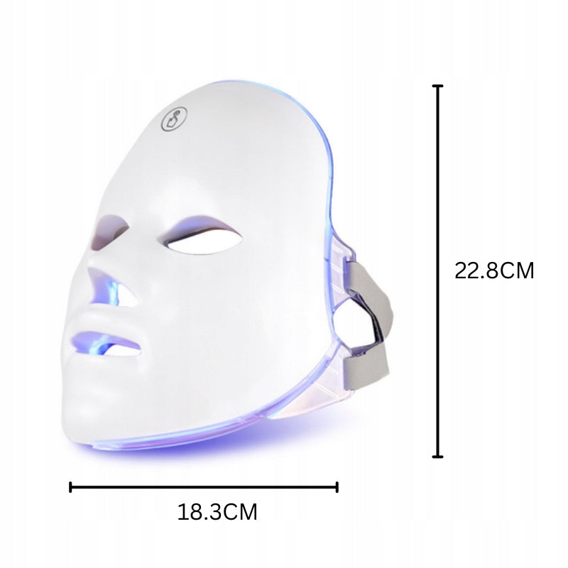 LED Face Care Mask for Photon Therapy with SPA Light 7 Colors Brand no brand