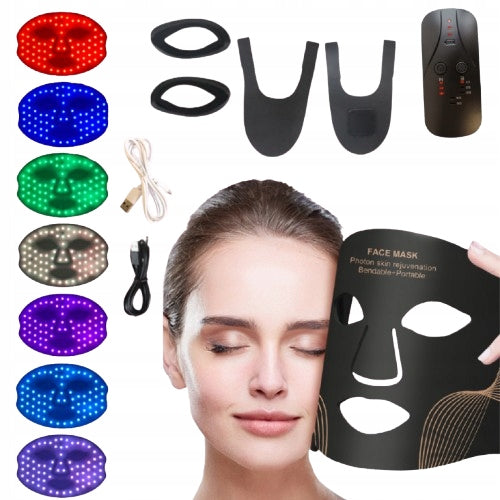 LED Face Mask 7-Color – Light Therapy