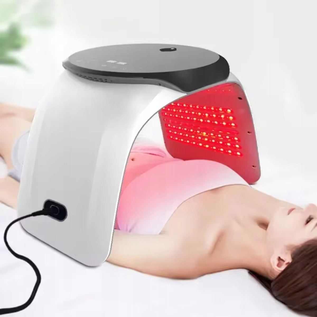 LED Face Mask 7 Colors Red Light Therapy Nano Spray. Medical device no