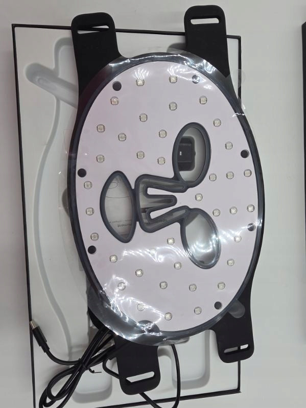 LED Face Mask Light Therapy Spectral Mask 7 Colors Rejuvenation Brand no brand