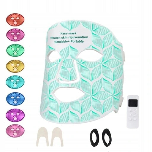 LED Face Mask, Photon Therapy, Medical, 8 Colors
