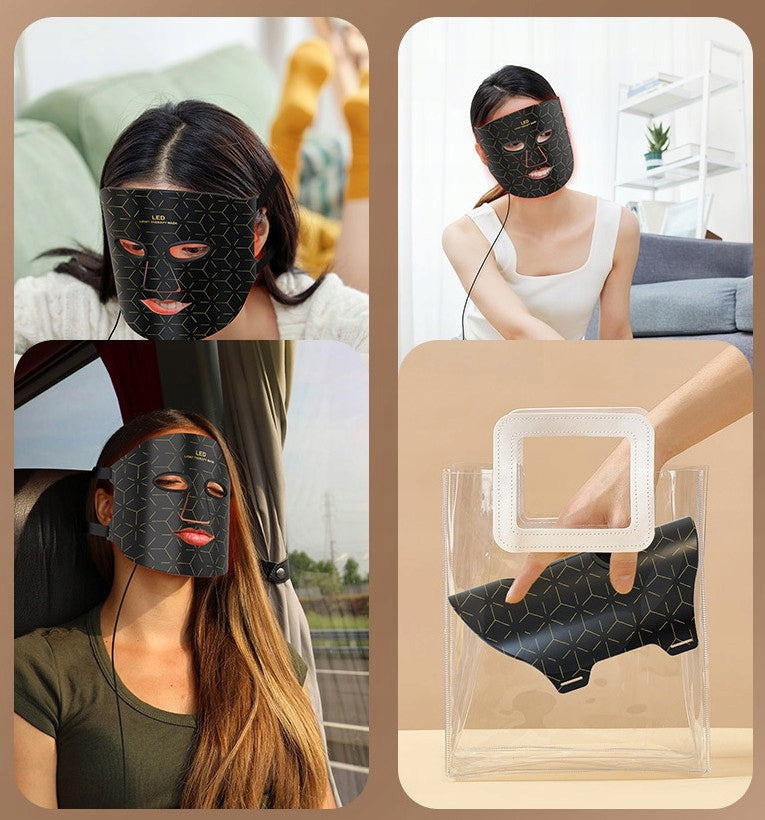 LED Face Mask Red Light and Infrared Wellness Therapy. Manufacturer code 92604280149