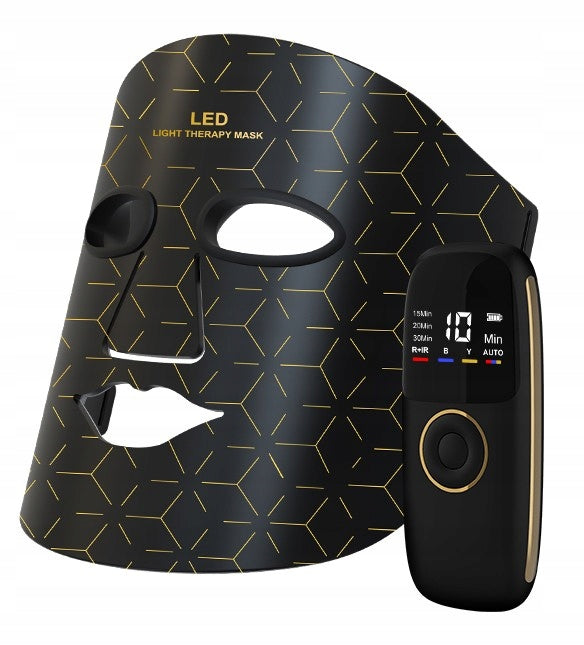 LED Face Mask Red Light and Infrared Wellness Therapy.