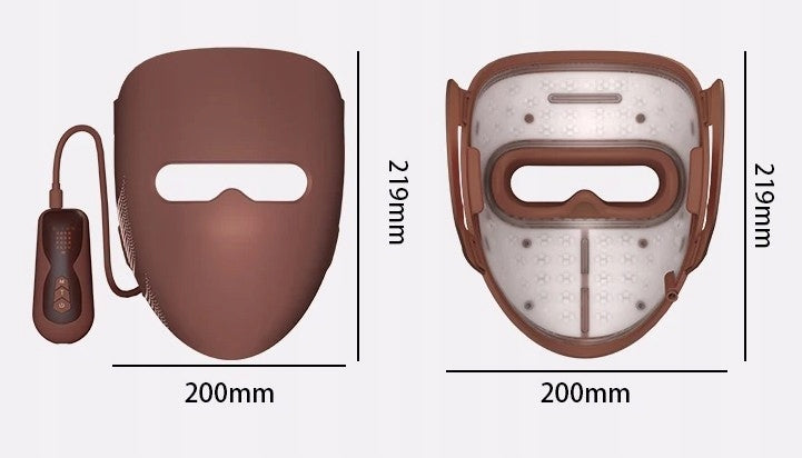 LED Face Mask Red and Infrared Light Therapy 320 LED. Packaging status original