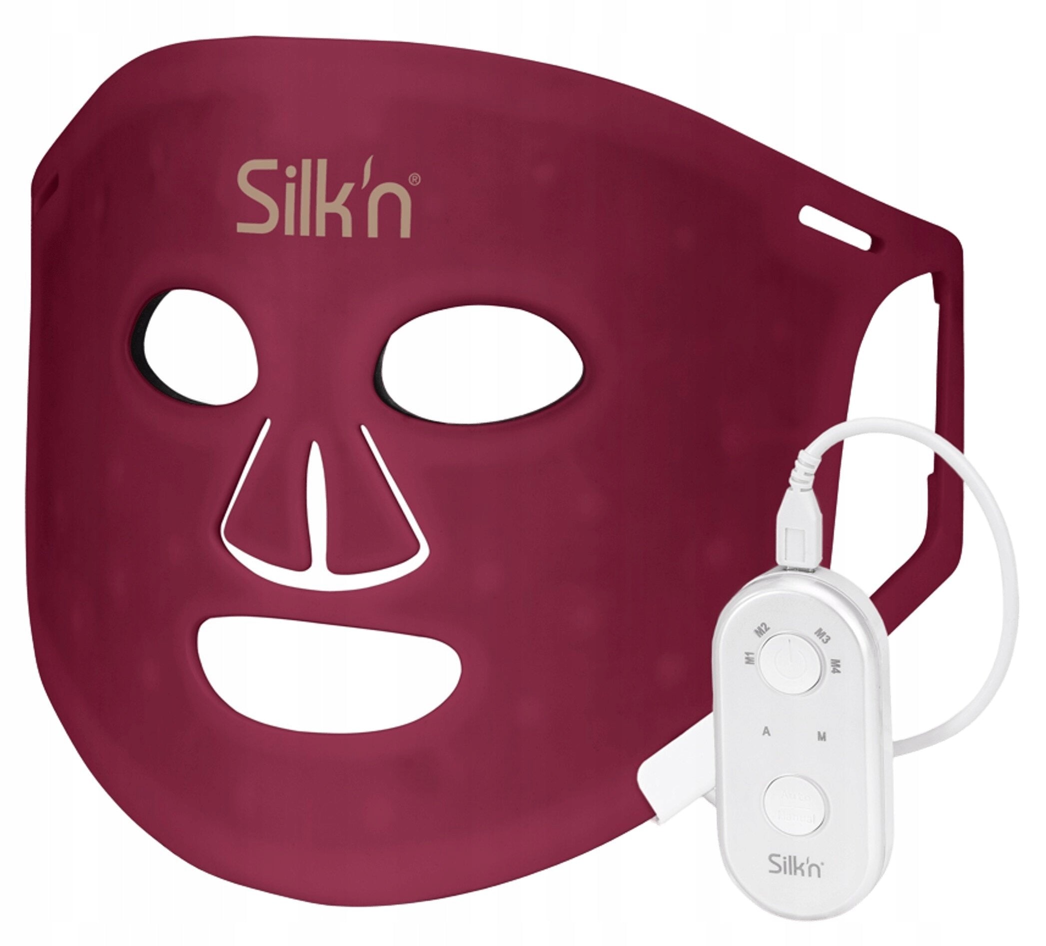 LED Face Mask SILK'N LED 100 Burgundy Brand Silk'n