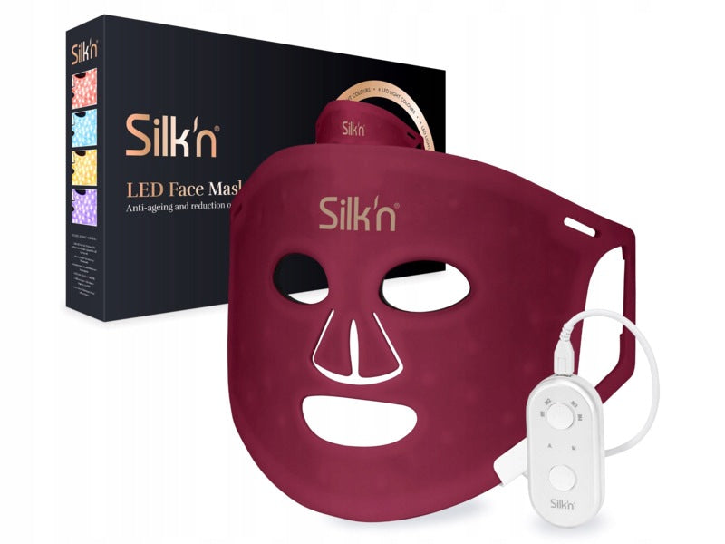 LED Face Mask SILK'N LED 100 Burgundy