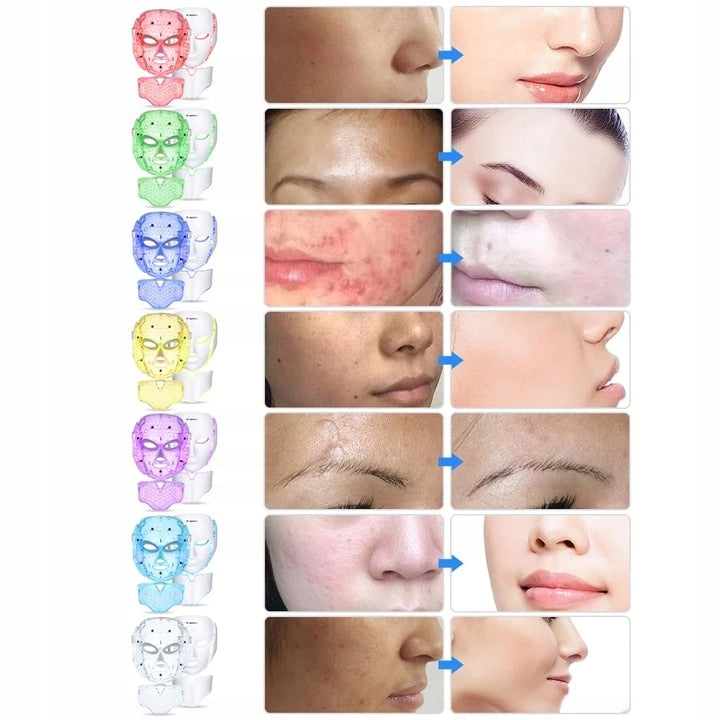 LED Face Mask| USB, Wireless| Facial Care Device Manufacturer code 25656963