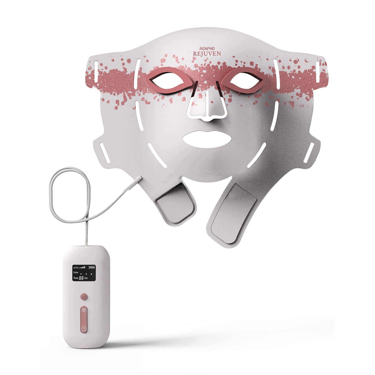 LED Face Mask Wireless RENPHO Rejuven Artemis Blush