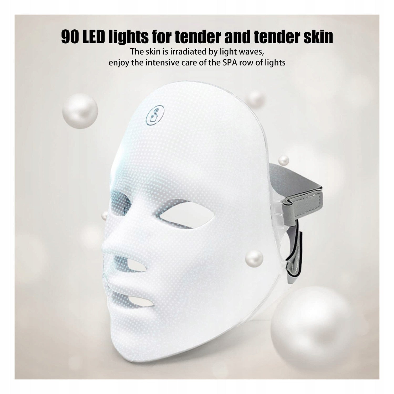 LED Face Mask - Wireless - for Skin Rejuvenation - 7 Colors Brand no brand