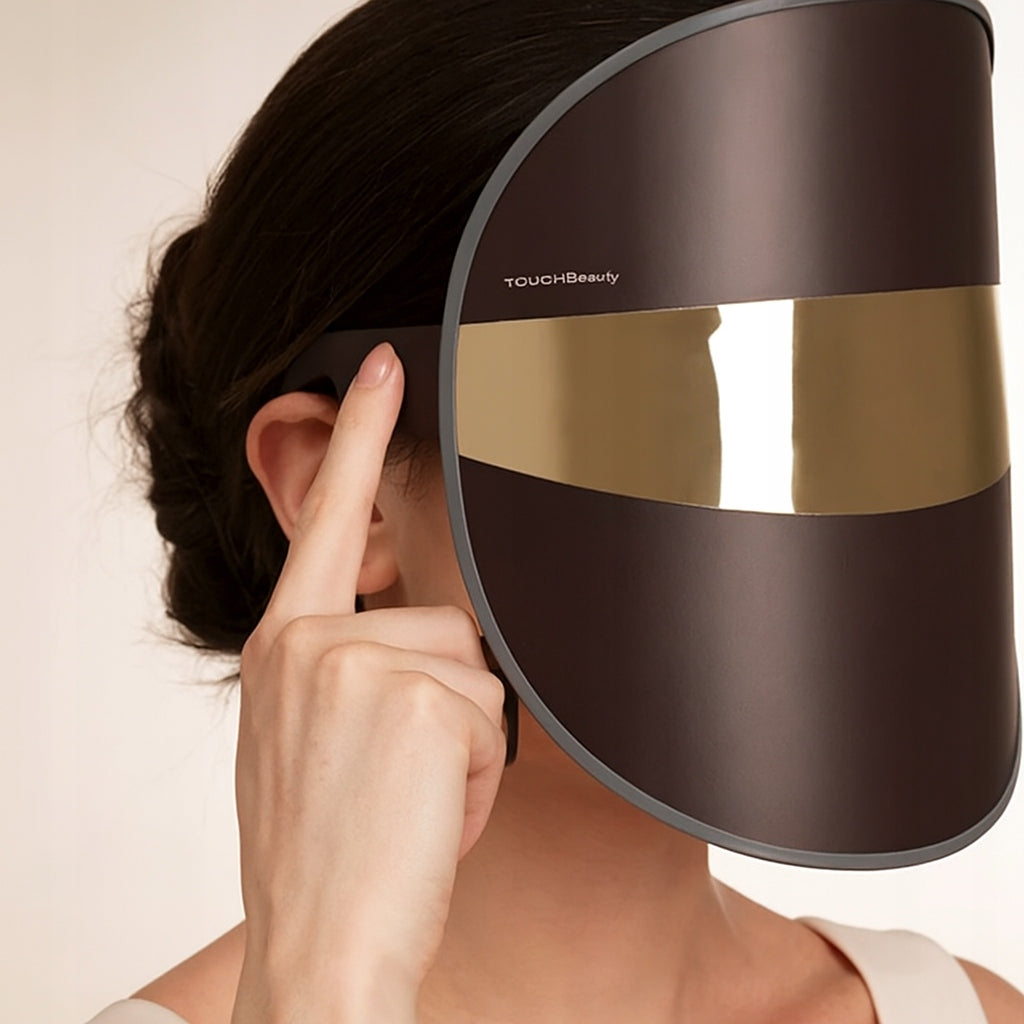 LED Face Mask With Light Modes Photon TouchBeauty Glam Rejuvenation Medical device no