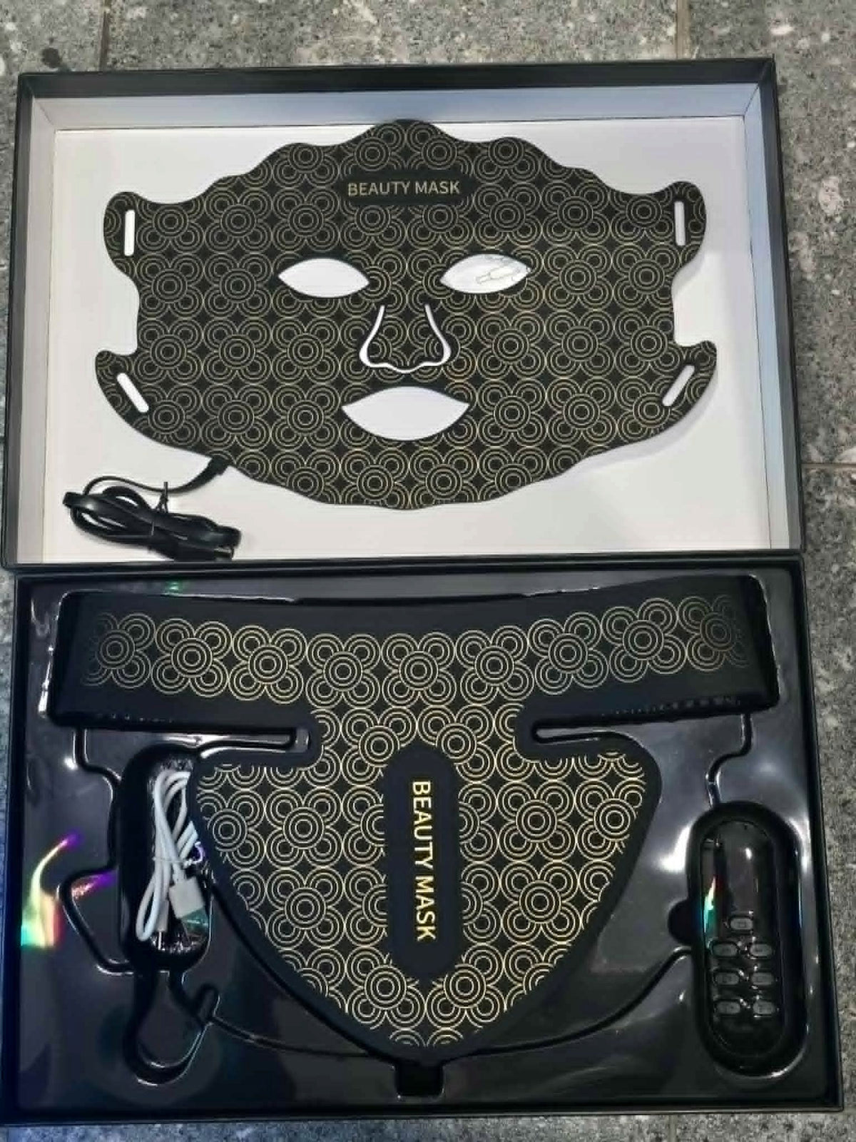 LED Face and Neck Mask With Red Light Description ! Packaging status original