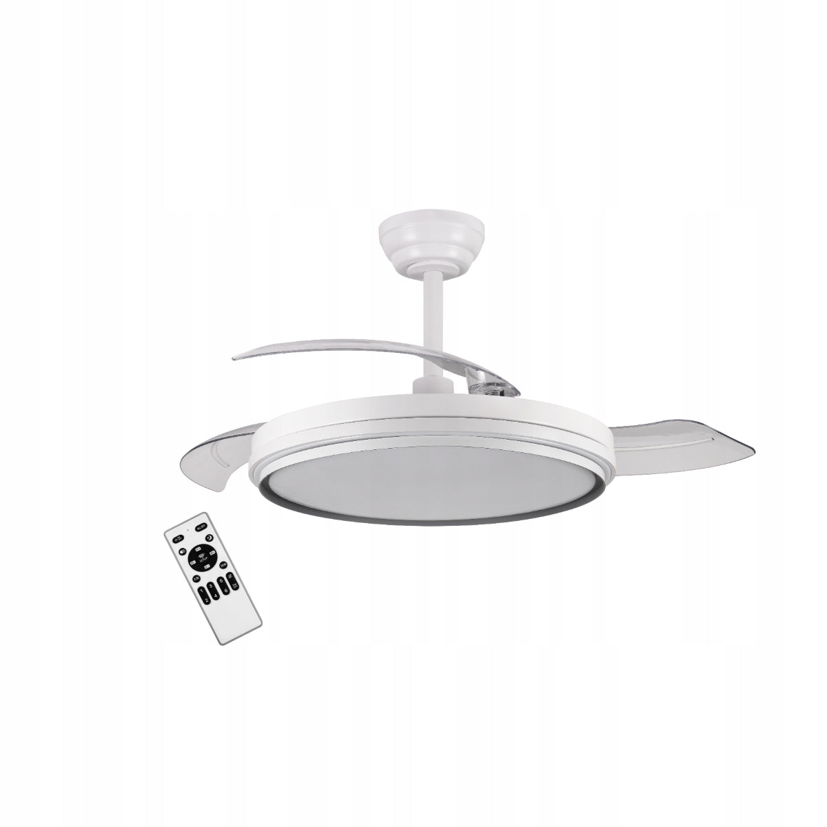 LED Fan 3200 lm Up to 20 m² DC Motor Remote Control Silent Manufacturer code VIFE10W