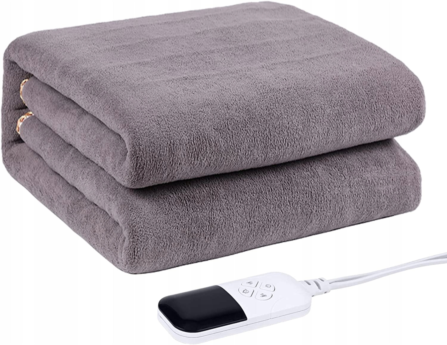 LED Flannel Electric Blanket 180x120cm Remote Control
