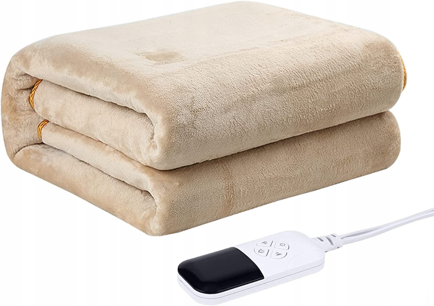 LED Flannel Electric Blanket 180x150cm Remote Control