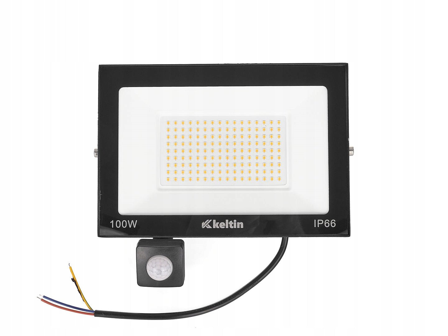 LED Floodlight 100W Motion Sensor 6500K IP65 Halogen Outdoor KELTIN Packaging status original