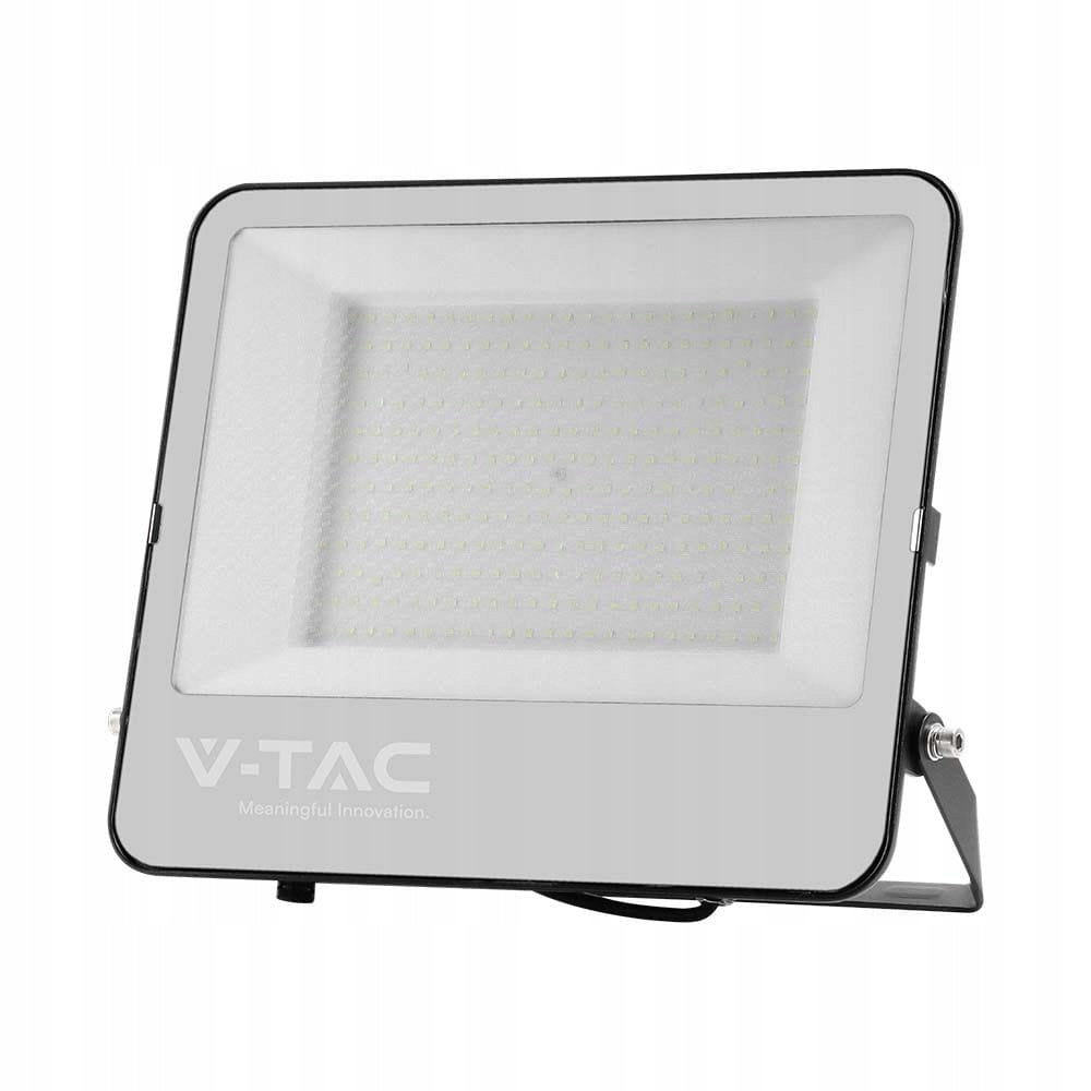 LED Floodlight 200W 37000lm 4000K SAMSUNG LED 185LM/W IP65 Black 5 Years