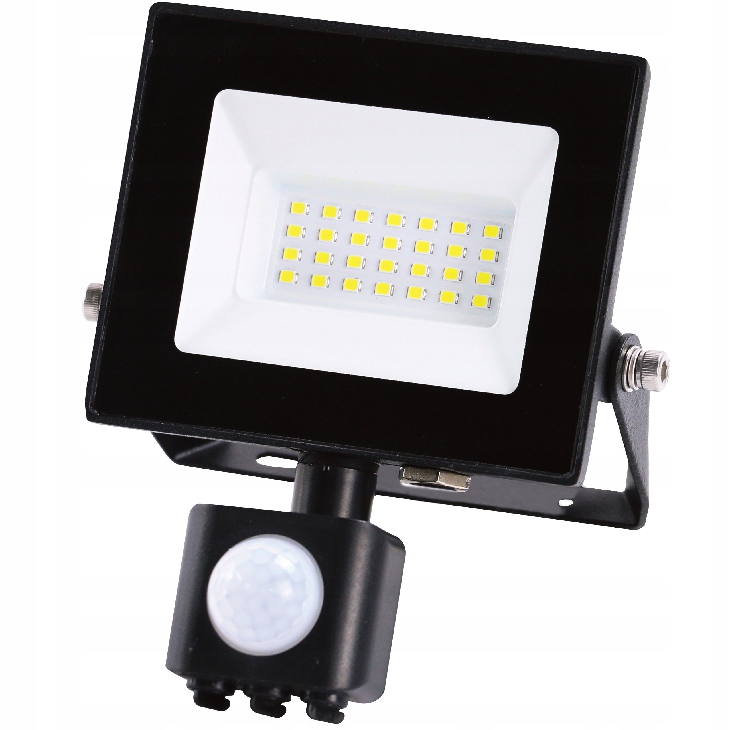 LED Floodlight 20W=130W with Motion Sensor Halogen Outdoor 2080lm Lamp Packaging status original
